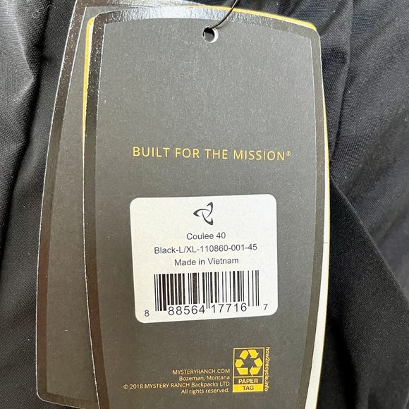 Mystery Ranch Coulee Daypack 40l, Men’s - L/XL BRAND NEW - Picture 6 of 7